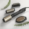 Plaukų džiovintuvas BaByliss Sukamoji karšto oro šukuosykle (AS970E) Big Hair Lustre juoda auksinė