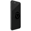 Popsockets 2 Baltas Heart Juodas 800667 uchwyt i podstawka do telefonu - standard