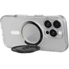 PopSockets Aluminum Radial MagSafe telefono laikiklis ir stovas juodas