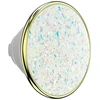 PopSockets PopTop Luxe Enamel Opal uchwyt i podstawka do telefonu balta