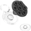 PopSockets PopTop Translucent Suck-Up uchwyt i podstawka do telefonu juoda