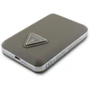 „Guess“ grūdėto trikampio formos išorinė baterija su „MagSafe“ 5000mAh 15W USB-C – ruda