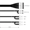 Akyga maitinimo šaltinis TFX 250W AK-T1-250 80+ auksinis 8cm ventiliatorius aktyvus PFC APFC