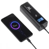Mobilna „Maclean“ mobilioji išorinė baterija, 24600 mAh, maitinimo šaltinis (PD) 140 W, greitas/greitas/super įkrovimas, 88,56 Wh, 2 x C tipo, USB, MCE335