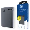 3Mk apsaugos priedai - 3mk kišeninė išorinė baterija 5000 mAh 12 W USB 1C-Pilkas