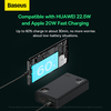 Powerbank Baseus Adaman 2, 20000mAh, 30W, 3xUSB, USB-C (juoda)