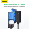 Powerbank Baseus Adaman 2, 20000mAh, 30W, 3xUSB, USB-C (juoda)