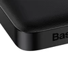 Baseus Bipow maitinimo blokas su ekranu 10000mAh 15W (Overseas Edition) (Juodas)