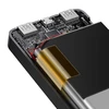 Baseus Bipow maitinimo blokas su ekranu 10000mAh 15W (Overseas Edition) (Juodas)