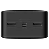 Išorinė baterija Power Bank Baseus Bipow Type-C PD+2xQuick Charge 3.0 15W 30000mAh su ekranu juoda PPBD050201