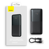 Powerbank Baseus Bipow Pro 10000mAh, 2xUSB, USB-C, 20W (juoda)