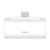 Powerbank Baseus Compact 5000 mAh, 20 W, USB-C (balta)