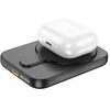 Nešiojamoji baterija, suderinama su „MagSafe Hoco 5000 mAh QC PD 18W J117“, juoda