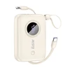 Dudao K14 10000mAh power bank su USB-C / Lightning kabeliais - gelsvas