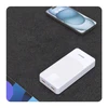 Powerbank Dudao K10Pro 2.4A 20000mAh 2 x USB-A - baltos spalvos