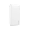Powerbank Dudao K18-1W 10000mAh USB-A / USB-C / Micro USB - baltos spalvos