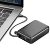 PowerBank Energea Integra Ultra 45 20000mAh kabelis USB-C PD45W pilkos spalvos