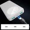 Nešiojamoji baterija Joyroom JR-PBF12 10000mAh 2.4A 2x USB-A 1x USB-C – baltos spalvos