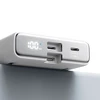 Powerbank Joyroom JR-PBM01 magnetic 10000mAh 20W su stoveliu + Lightning kabelis - USB-C - baltos spalvos