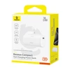 Powerbank OS-Baseus Compact IP 5000mAh 20W (baltas)