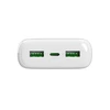 Powerbank Puro DAILY 20 PLUS 20000mAh 2x USB-A / 1x USB-C 22,5W PD AFC - balta