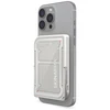 Powerbank Skinarma Nexus Mecha Magnetic Kick-Stand 5000mAh 20W PD USB-C MagSafe šviesiai pilka