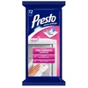 Drėgnos servėtėlės paviršiams Presto Clean and Go 72 vnt.