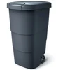Prosperplast [[KEEP0]]Atliekų konteineris su dangčiu ir ratukais 110 l, antracito spalvos