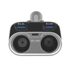 LTC Lengvesnis automobilio lizdas + 2xUSB 2.4A + tipo -C greito įkrovimo lizdas