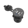 LTC Oem USB automobilinis įkroviklis 12/24V 1A+2.1A montavimui LXG526