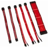Kolink Core Adept Braided Cable Extension Kit - Raudona