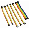 Kolink Core Adept Braided Cable Extension Kit – Rainbow