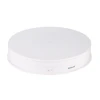 Puluz 30 cm USB elektrinis besisukantis patefonas baltas