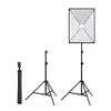 Puluz apšvietimo stovas foto studijai 50x70cm trikojis LED lemputė 1vnt