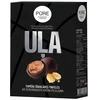 Juodo šokolado triufeliai su žemės riešutų kremo įdaru „UĻA“ 133 g PURE CHOCOLATE