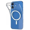 Puro 03 Mag MagSafe Silikoninis dėklas for iPhone 16 – Transparent