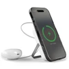 Puro 10000mAh MagSafe Wireless Power Bank su Aluminum Stand - baltos spalvos