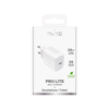Puro Daily Prolite 25W USB-C Power Delivery Charger – baltos spalvos