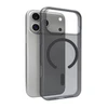Puro Daylight Magsafe Compatible Silikoninis dėklas for iPhone 17 Pro - Translucent Juodas