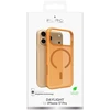 Puro Daylight Magsafe Compatible Silikoninis dėklas for iPhone 17 Pro - Translucent Oranžinis