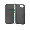 Puro Eco-Leather Apple iPhone 16E W/horiz.flip+2 Card Slot+Banknote Pocket+dėklas telefonui juodos spalvos
