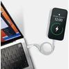 Puro Elektrik Puro magnetinis duomenų perdavimo ir įkrovimo kabelis | USB-C į USB-C | 60 W | 1 m | baltas