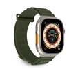 Puro 'EXTREME' polyester apyrankė Apple Watch 42-44-45-49mm, žalios spalvos