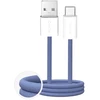 Puro Fabrik 2.0 duomenų perdavimo ir įkrovimo kabelis | USB-A į USB-C | 10 W | 1,5 m | mėlynas