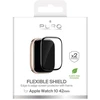 Puro Flexible Shield Protective Film with Applicator for Apple Watch 10/11 42mm - Juodas