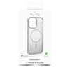 Puro Gradient MagSafe Silikoninis Apple iPhone 15 Pro Max – dėklas telefonui sidabro spalvos