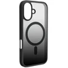Puro Gradient MagSafe Silikoninis dėklas for iPhone 16 - Juodas