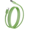 Puro ICON duomenų perdavimo ir įkrovimo kabelis | USB-C į USB-C | 1,5 m | žalias
