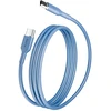 Puro ICON duomenų perdavimo ir įkrovimo kabelis | USB-C į USB-C | 1,5 m | mėlynas