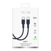 Puro ICON USB-C - USB-C laidas 1,5 m - Tamsiai mėlyna Mėlyna